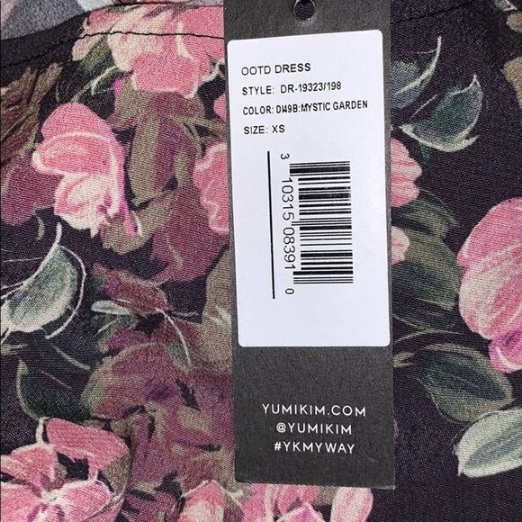 NWT Yumi Kim Ootd Mini Dress in Mystic Garden XS - Picture 4 of 8